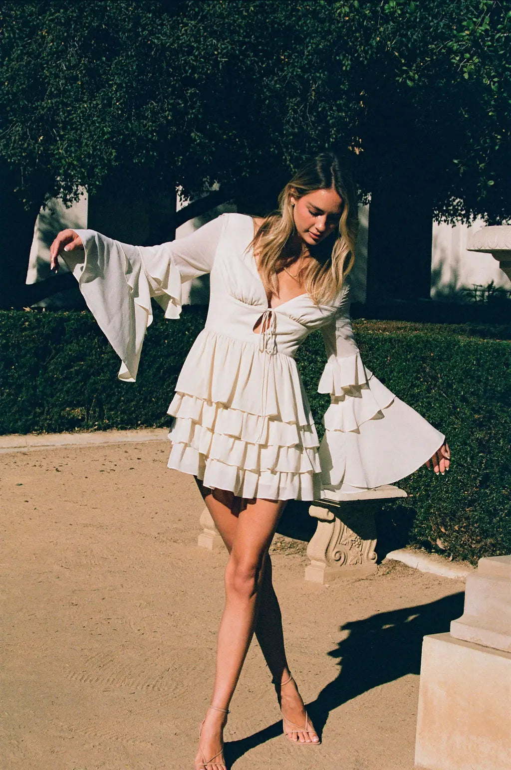 Mini ALB Ruffle Dress