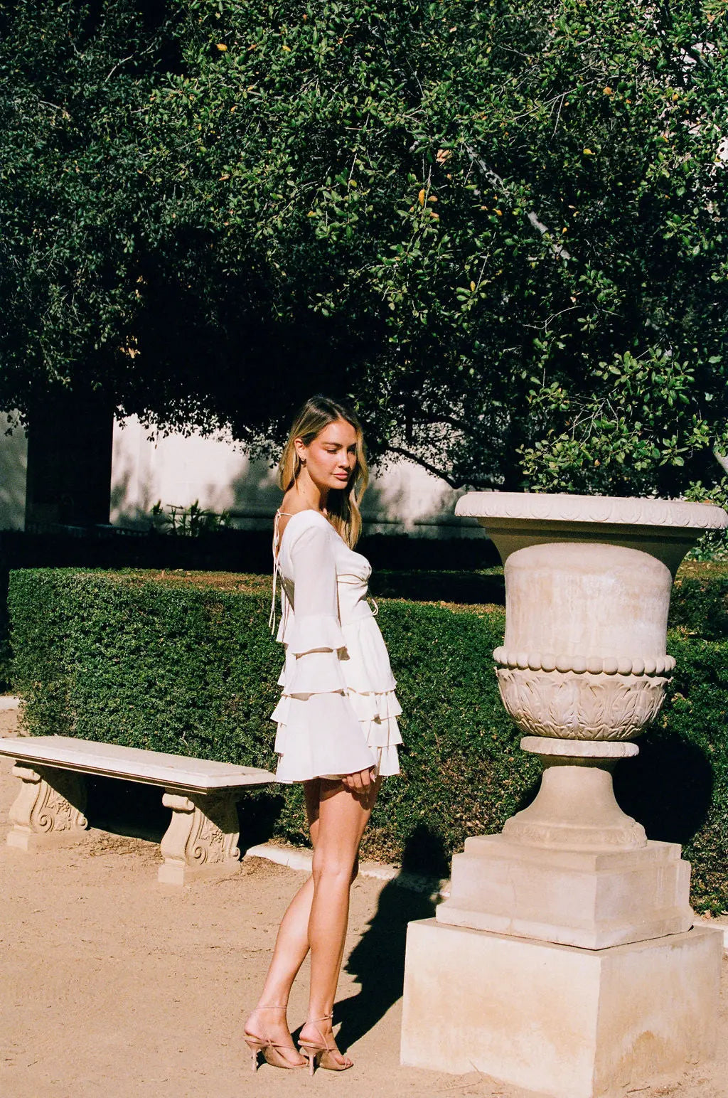 Mini ALB Ruffle Dress