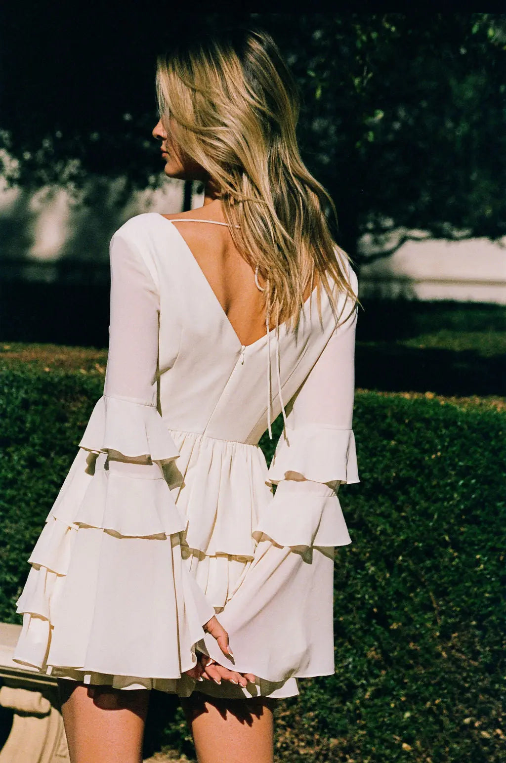 Mini ALB Ruffle Dress