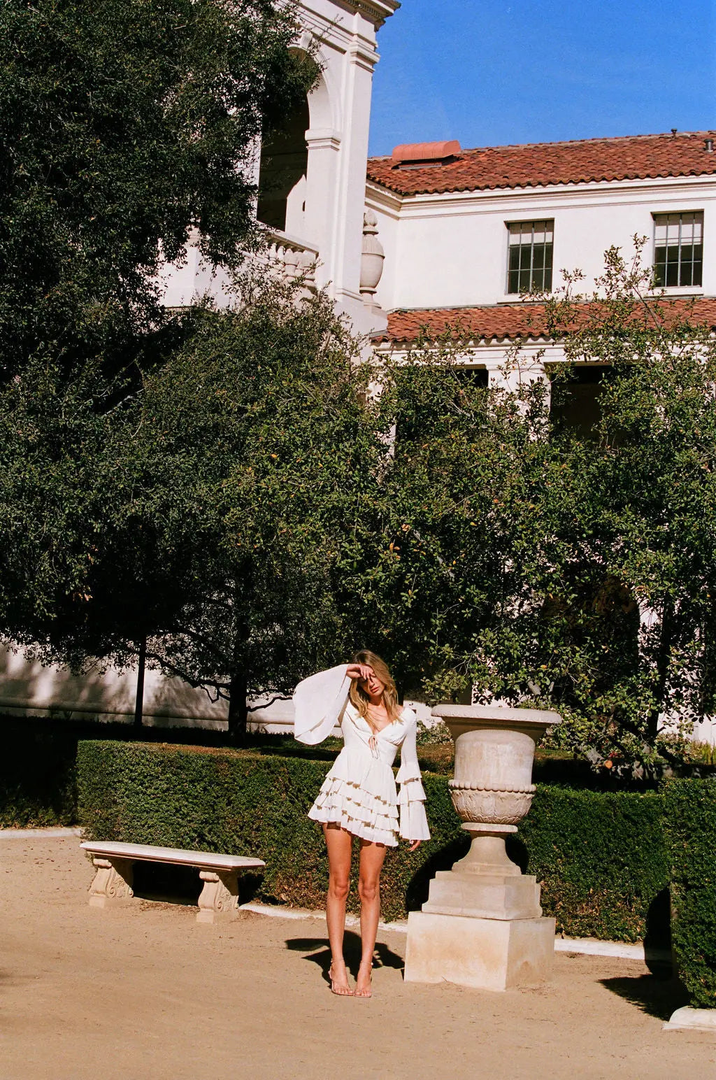 Mini ALB Ruffle Dress