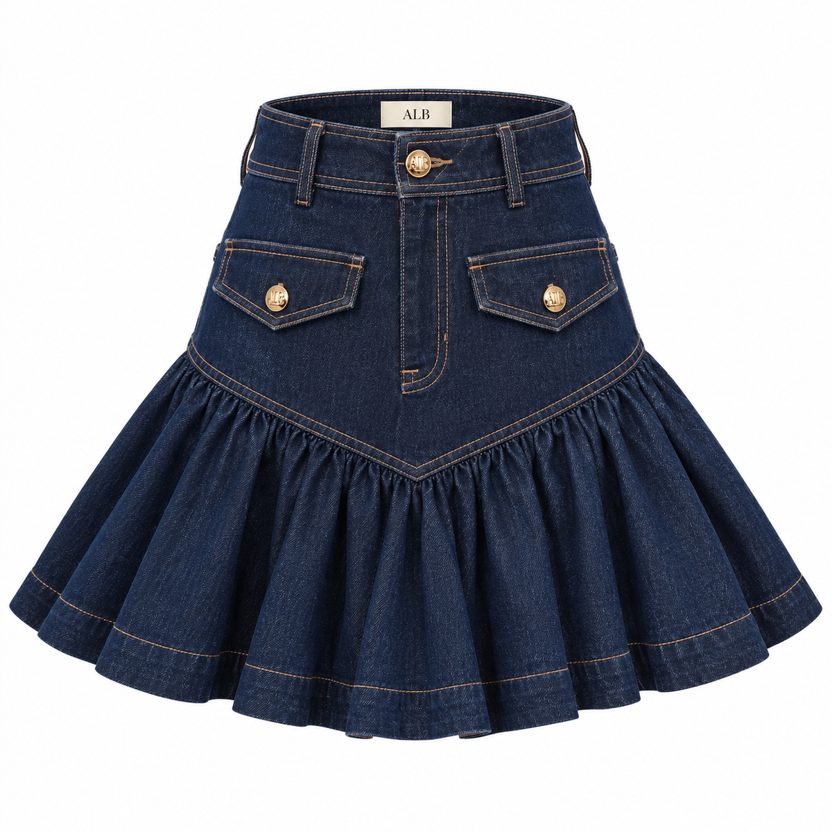 MAE DENIM SKIRT