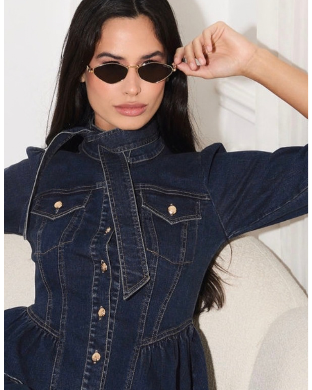 MAE DENIM SKIRT