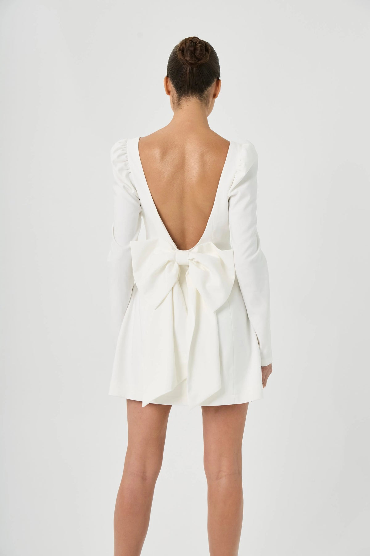 White Bow Dress - Rouge Collection