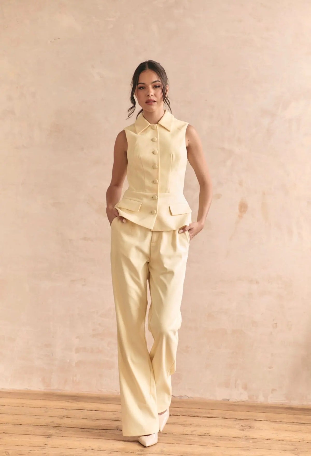 Buttercream Porter trousers