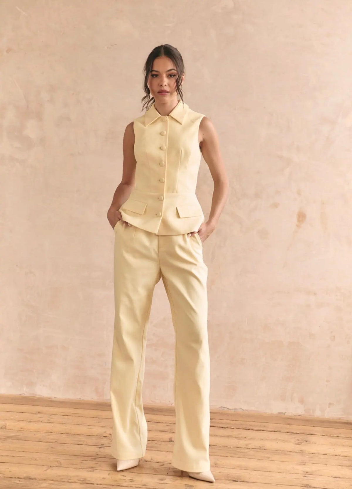 Buttercream Porter trousers