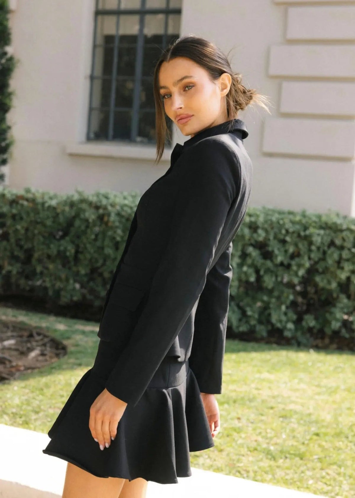 Porter Black Skirt