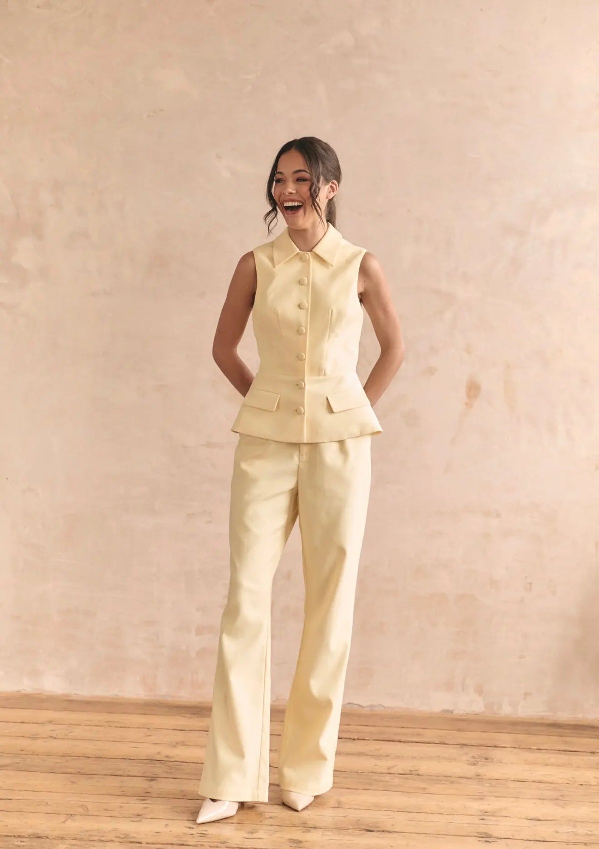 Buttercream Porter trousers