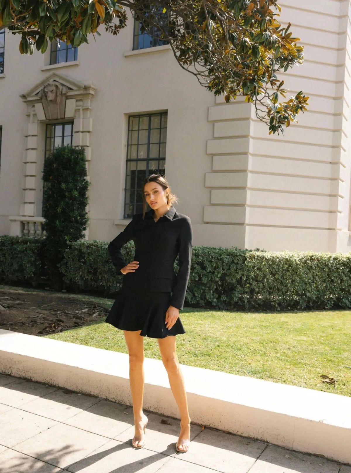 Porter Black Skirt
