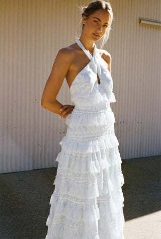 Lovette Halter Neck Dress - ALB LONDON