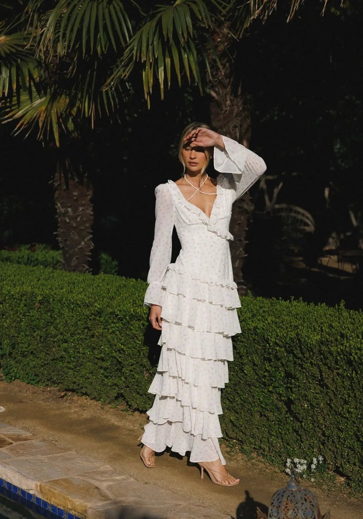 ALB Floral ruffle