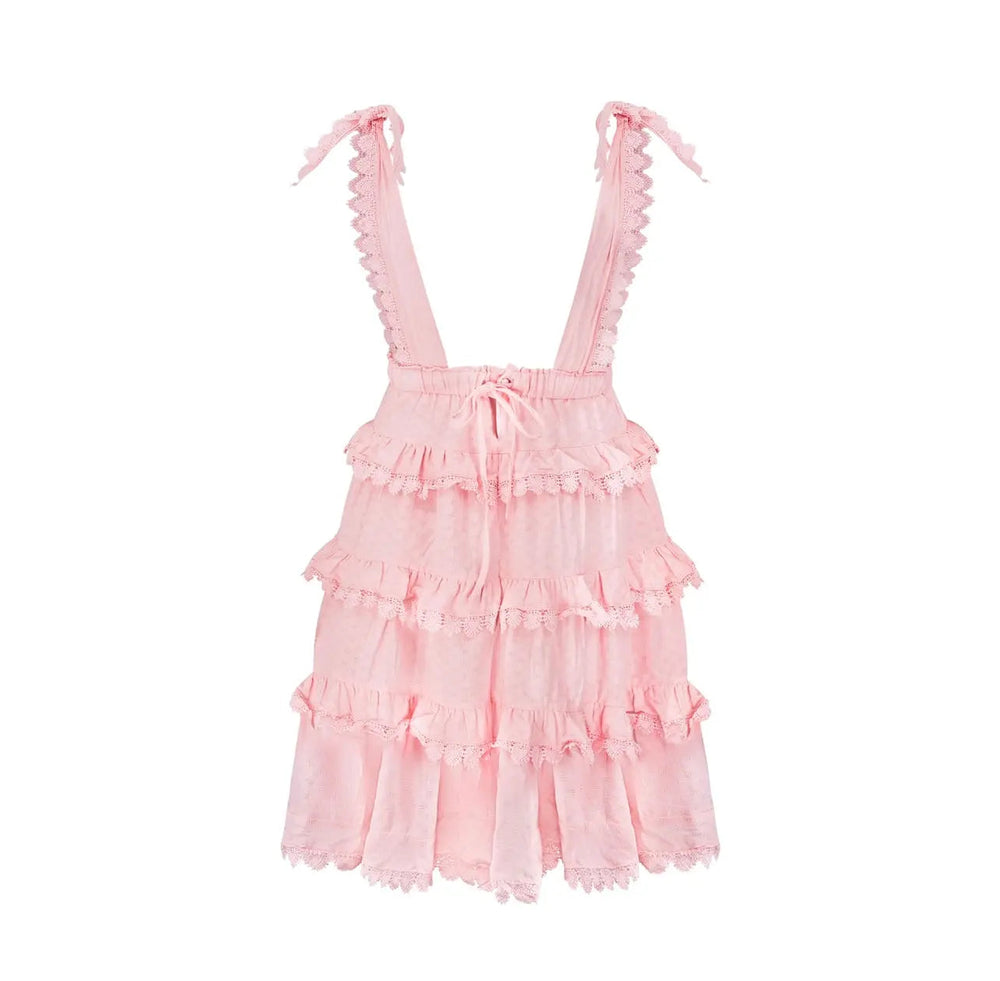 Pink Baby Phi Phi dress by Anne Louise Boutique, featuring soft fabric and cute design for little girls.